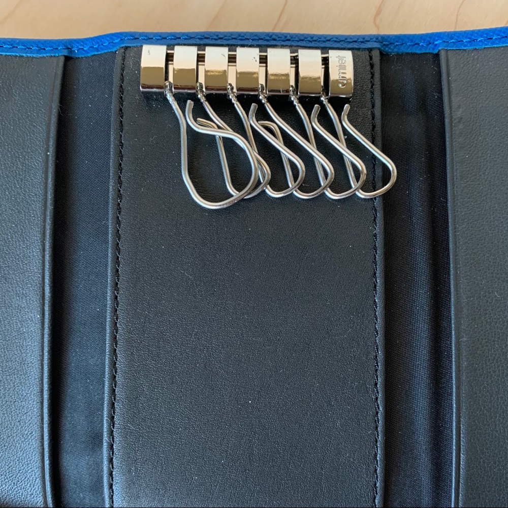 COACH 👓 LEATHER GLASSES CASE & RING KEY CASE SET - Picture 15 of 16